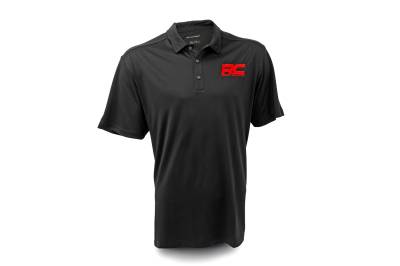 Rough Country Suspension Systems - Rough Country 83911 Polo Rough Country Logo Black Moisture Wicking Size Large