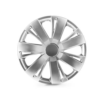 Winjet - Winjet CHB-5077-C-14 14" Universal Wheel Cover Hubcaps 4PC Chrome