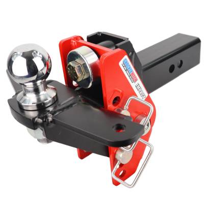 Shocker Hitch - Shocker Hitch SH-125-310-25SC Shocker 12K 2.5" Impact Cushion Receiver Hitch