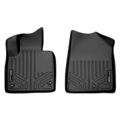 SMARTLINER - SMARTLINER SA0114 Front BLACK Floor Liners for Hyundai Santa Fe