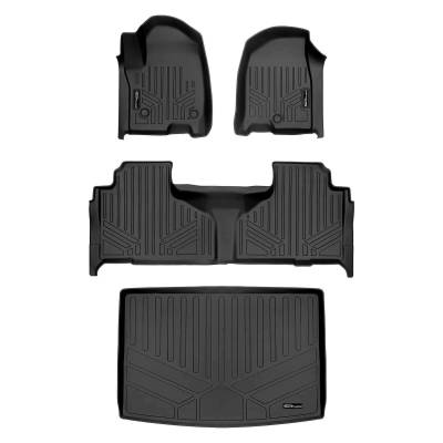 SMARTLINER - Smartliner SA0524/B0525/E0526 F/R Floor Liners w/Cargo for ESV/Suburban/Yukon XL
