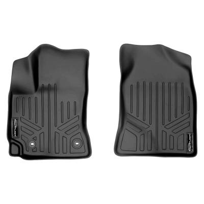 SMARTLINER - SMARTLINER SA0147 Front BLACK Floor Liners for Toyota Corolla
