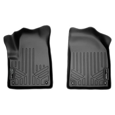 SMARTLINER - SMARTLINER SA0150 Front BLACK Floor Liners for Jeep Cherokee KL