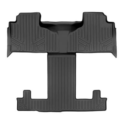 SMARTLINER - SMARTLINER SB0524 2nd Row Black Floor Liners for Escalade/Tahoe/Yukon