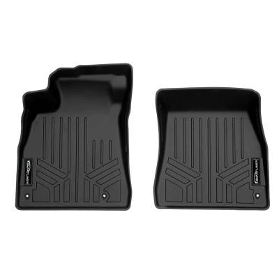 SMARTLINER - SMARTLINER SA0606 Front BLACK Floor Liners for Nissan Sentra