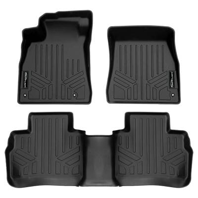 SMARTLINER - SMARTLINER SA0606/B0605 Front/Rear BLACK Floor Liners for Nissan Sentra