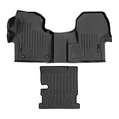 SMARTLINER - SMARTLINER SA0613/F0613 Front BLACK Floor Liners for Mercedes Sprinter