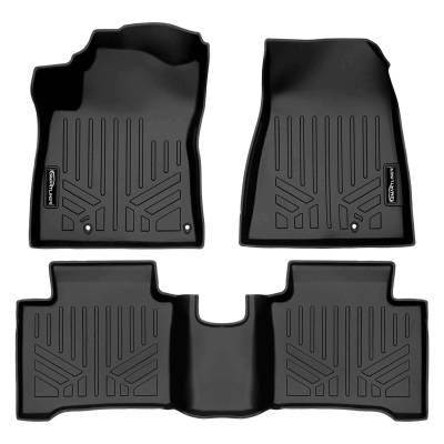 SMARTLINER - SMARTLINER SA0652/B0652 Front/Rear BLACK Floor Liners for Kia Niro