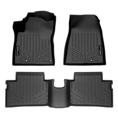 SMARTLINER - SMARTLINER SA0652/B0706 Front/Rear BLACK Floor Liners for Kia Niro