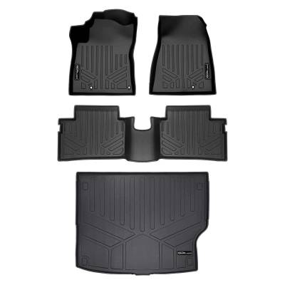 SMARTLINER - SMARTLINER SA0652/B0706/D0706 Front/Rear BLACK Floor Liners for Kia Niro