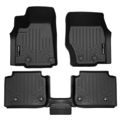 SMARTLINER - SMARTLINER SA0674/B0569 F/R Black Floor Liners for Jeep Grand Cherokee L