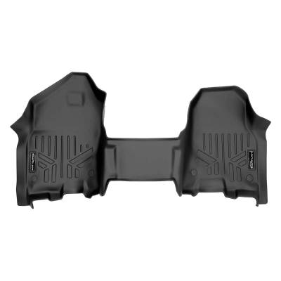 SMARTLINER - SMARTLINER SA0373 Front BLACK Floor Liners for Ram 1500 Ext/Crew