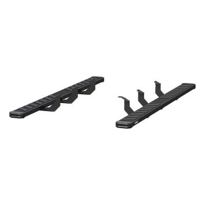 ARIES - ARIES 2554036 NovaTrac 6"x85" Black Steel Running Boards Select Toyota Tundra