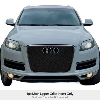 APS - APS Wire Mesh Grille Black for 07-15 Audi Q7 GR02GEE37H