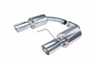 Pypes Performance Exhaust - Pypes SFM92MS Touring Axle Back Exhaust Kit w/o Exhaust S650 for 24 Mustang GT