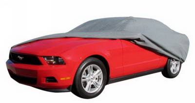 Rampage - Rampage 1303 EasyFit Car Cover w/Lock Cable Bag Grey for 14' 1"-15' Long Vehicle