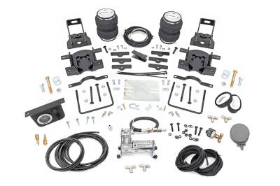 Rough Country Suspension Systems - Rough Country 10023C Rear Air Spring Kit w/Compressor 05-16 Super Duty