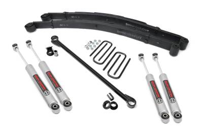 Rough Country Suspension Systems - Rough Country 489.20 2.5" Suspension Leveling Kit for 99-04 Ford Super Duty 4WD