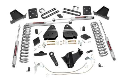 Rough Country Suspension Systems - Rough Country 531.20 6" Suspension Lift Kit for 11-14 F250 Super Duty Diesel 4WD