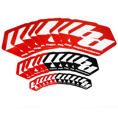 Baja Designs - Baja Designs 900188 Baja Designs Small Black Sticker Pack
