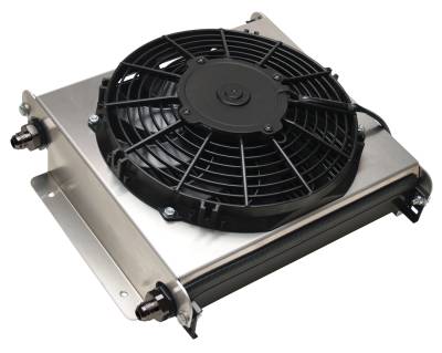 Derale - Derale 15870 40-Row Hyper-Cool Extreme Remote Fluid Cooler -8AN