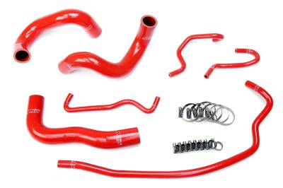HPS Performance - HPS 57-1724-RED Red Radiator Hose Kit for 14-19 Toyota Corolla
