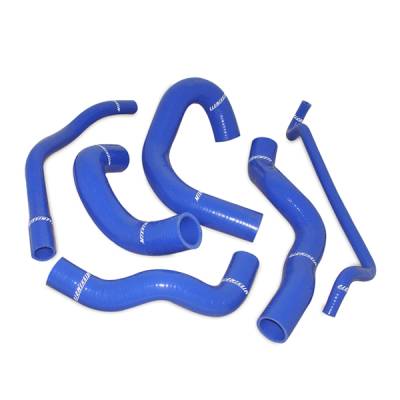 Mishimoto - Mishimoto MMHOSE-MUS-05BL Silicone Radiator Hose Kit Blue for 05-06 Mustang V8
