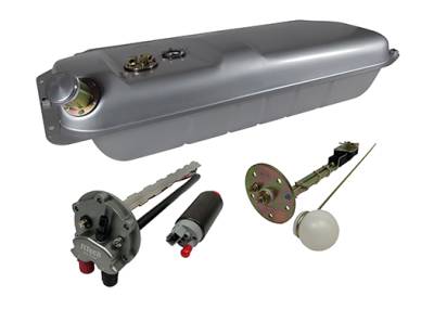 FiTech Fuel Injection - FiTech Fuel Injection 58002 Go Fuel 340 LPH EFI Fuel Tank Kit for 33-34 Ford