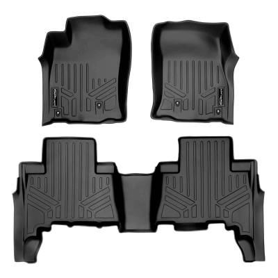 SMARTLINER - SMARTLINER SA0040/B0120 Front/Rear BLACK Floor Liners for Toyota 4Runner/GX460