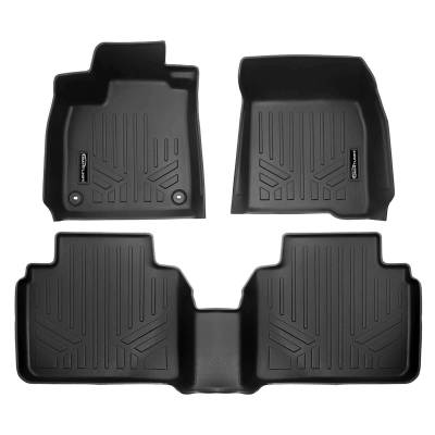 SMARTLINER - Smartliner SA0692/B0692 Front/Rear BlackFloor Liners for Honda Accord