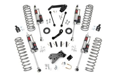 Rough Country Suspension Systems - Rough Country 68144 4" M1R Suspension Lift Kit for 07-18 Jeep Wrangler JK 4DR