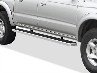 APS - APS IB20FJE7C IStep 6" Running Boards-Brushed for 01-04 Tacoma Double