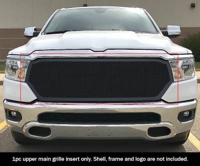 APS - APS Wire Mesh Grille Black for 19-24 Ram 1500 GR04GEE40H