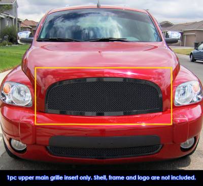 APS - APS Wire Mesh Grille Black 06-11 Chevrolet HHR GR03GEB12H