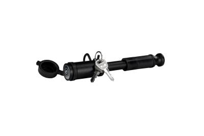 BulletProof Hitches - BulletProof BLACKBPLP Single 5/8" Diameter Keyed Black Ops Locking Hitch Pin