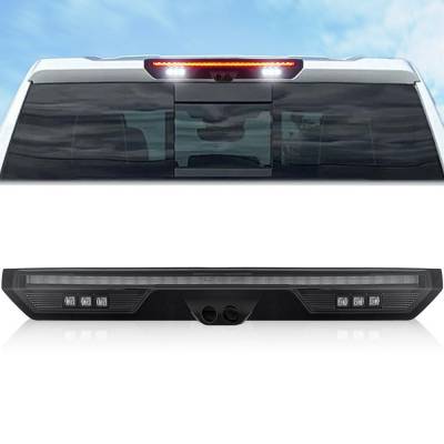 Recon - Recon 264101CAM2BK LED Third Brake Light Smoked/Red/White 19-25 Silverado/Sierra