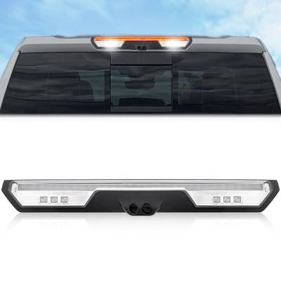 Recon - Recon 264101CAM2CL LED Third Brake Light Clear/Red/White 19-25 Silverado/Sierra