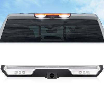 Recon - Recon 264101CAMCL LED Third Brake Light Clear/Red/White 19-25 Silverado/Sierra