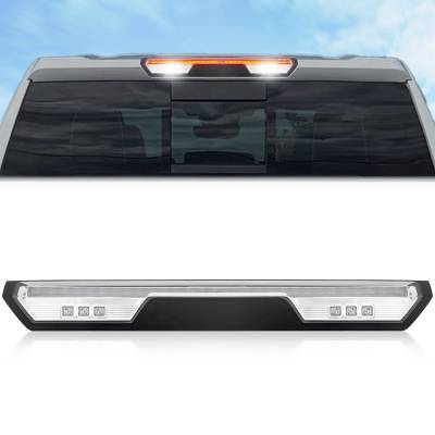 Recon - Recon 264101CL LED Third Brake Light Clear/Red/White 19-25 Silverado/Sierra