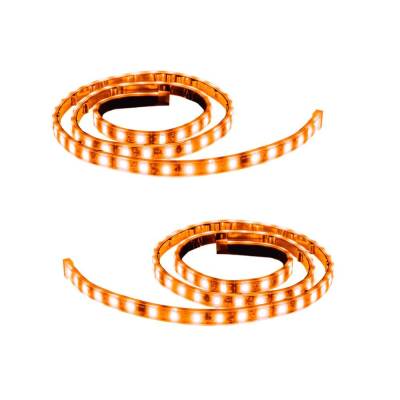 Recon - Recon 264703AM 48" Flexible High Power LED Light Strips-2pc. Amber