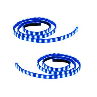 Recon - Recon 264703BL 48" Flexible High Power LED Light Strips-2pc. Blue