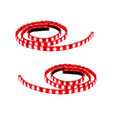 Recon - Recon 264703RD 48" Flexible High Power LED Light Strips-2pc. Red
