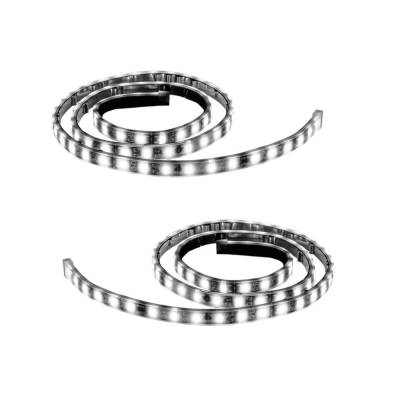 Recon - Recon 264703WH 48" Flexible High Power LED Light Strips-2pc. White