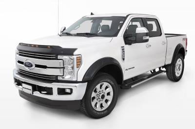 Bushwacker - Bushwacker 20951-02 Front/Rear DRT Style Fender Flares Black for Super Duty