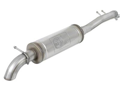 aFe Power - aFe 49-48069 Rock Basher 2.5-3" Cat-Back Exhaust System for 07-18 Wrangler JK V6