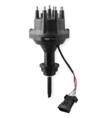 MSD - MSD Ignition 23813 Pro-Billet EFI Dual Sync Distributor Blk for Chrysler 318-360