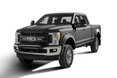 Bushwacker - Bushwacker Pocket Style F/R Fender Flares-Painted Ford Super Duty 20942-82