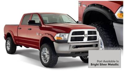 Bushwacker - Bushwacker Pocket Style Front/Rear Fender Flares-Painted for Ram HD 50919-55