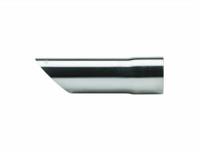 Pypes Performance Exhaust - Pypes EVT49 2.5" x 9"L Exhaust Tail Pipe Tip Stainless for 67-81 Camaro/Firebird