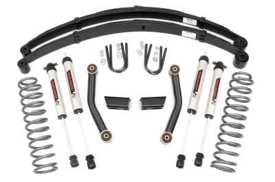 Rough Country Suspension Systems - Rough Country 630X70 3" Suspension Lift Kit for 84-01 Jeep Cherokee XJ